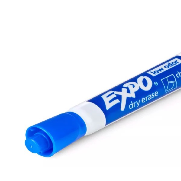 MARCADOR PPIZ. GRUESO EXPO PLAST. AZUL E12 C144